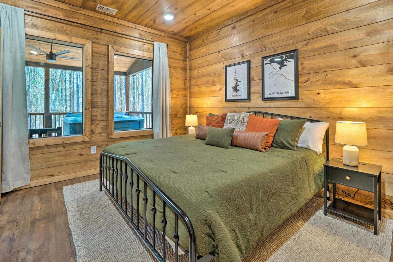 Sutton Ridge Cabin Rental Hot Tub And Swing Set! Broken Bow Exteriér fotografie