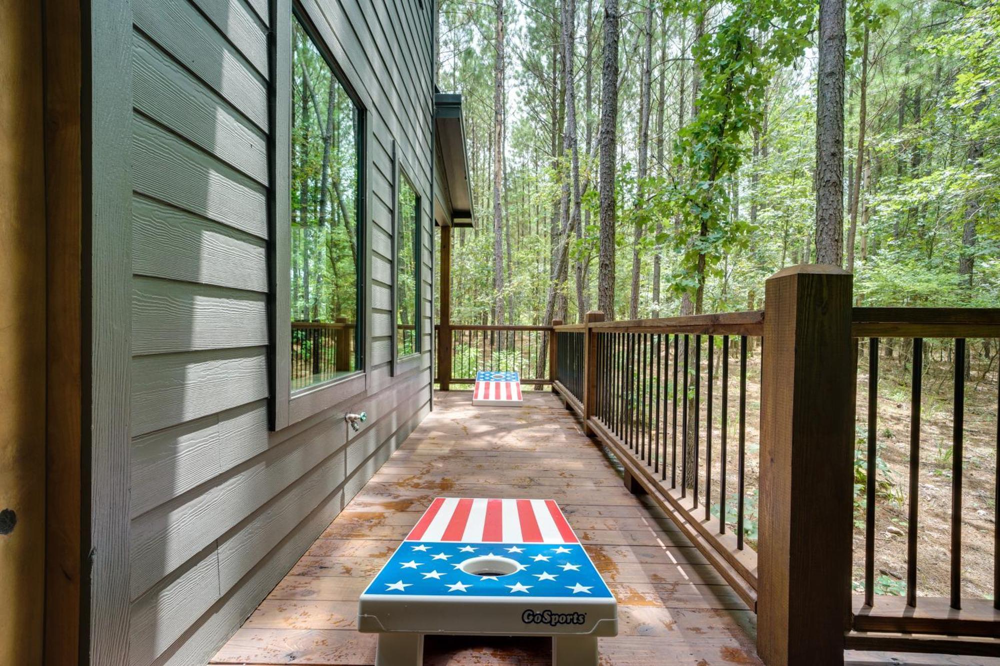 Sutton Ridge Cabin Rental Hot Tub And Swing Set! Broken Bow Exteriér fotografie