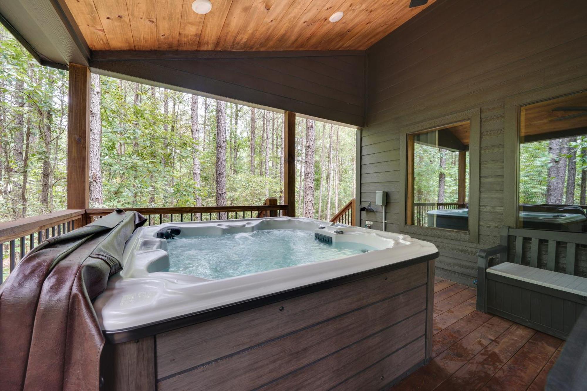 Sutton Ridge Cabin Rental Hot Tub And Swing Set! Broken Bow Exteriér fotografie