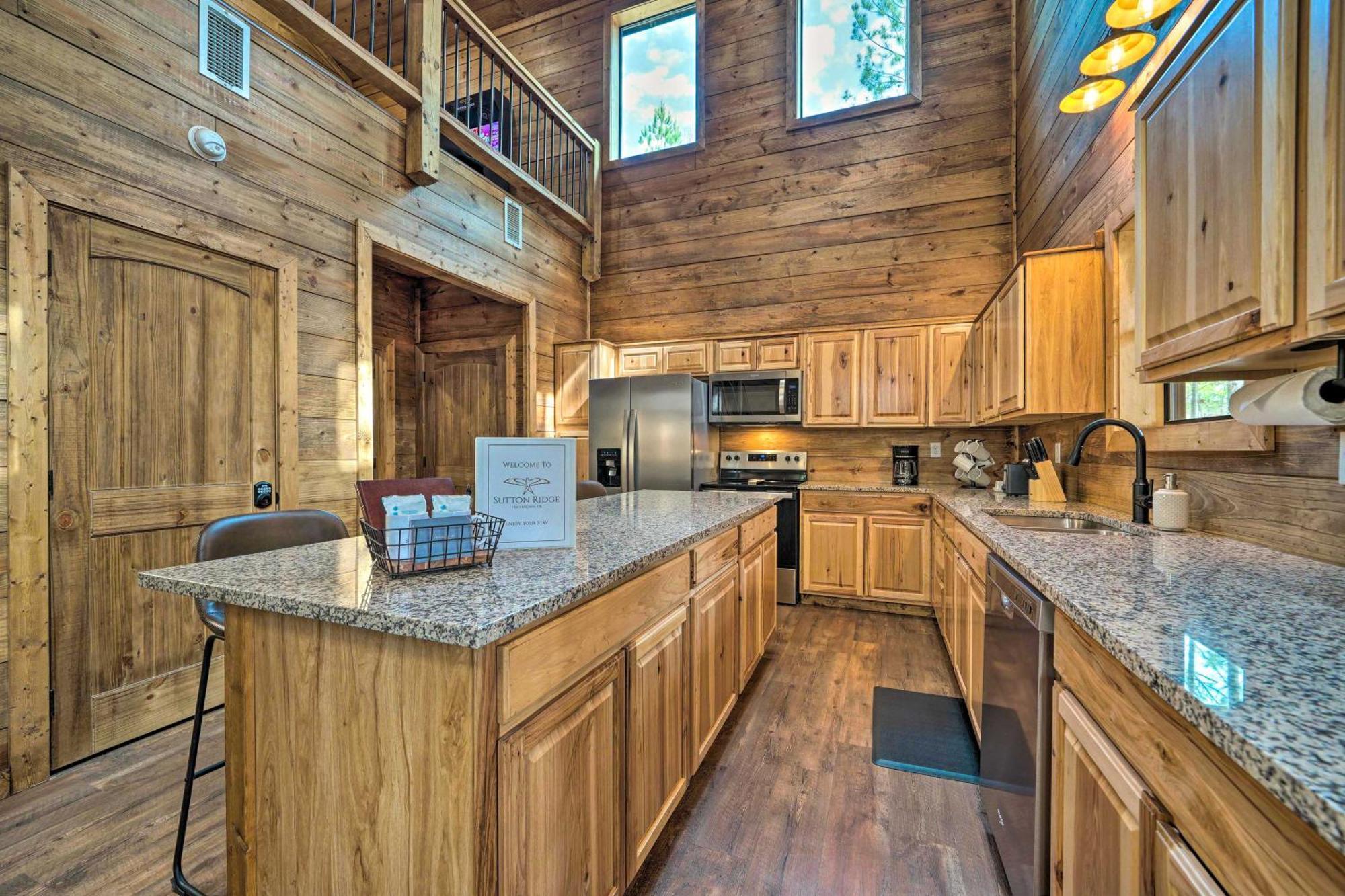 Sutton Ridge Cabin Rental Hot Tub And Swing Set! Broken Bow Exteriér fotografie